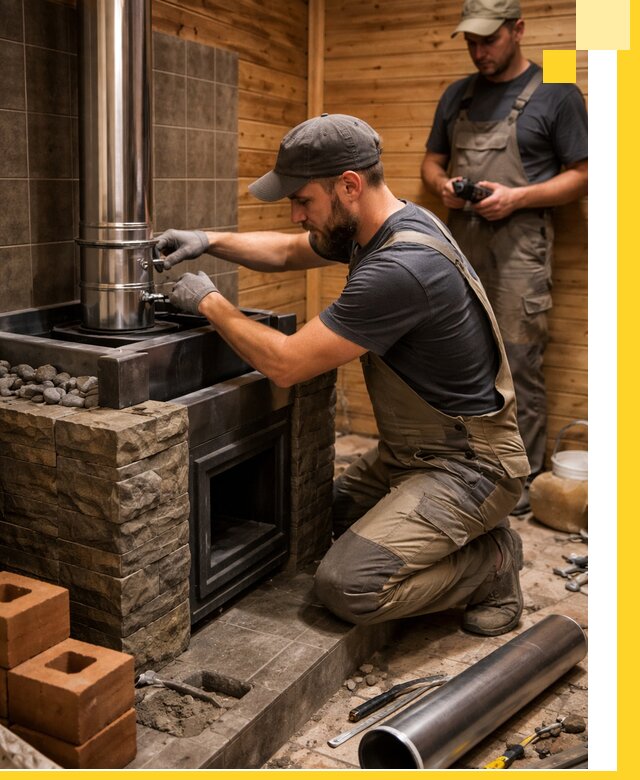 Изготовление и установка банных печей под ключ в Лыткарине