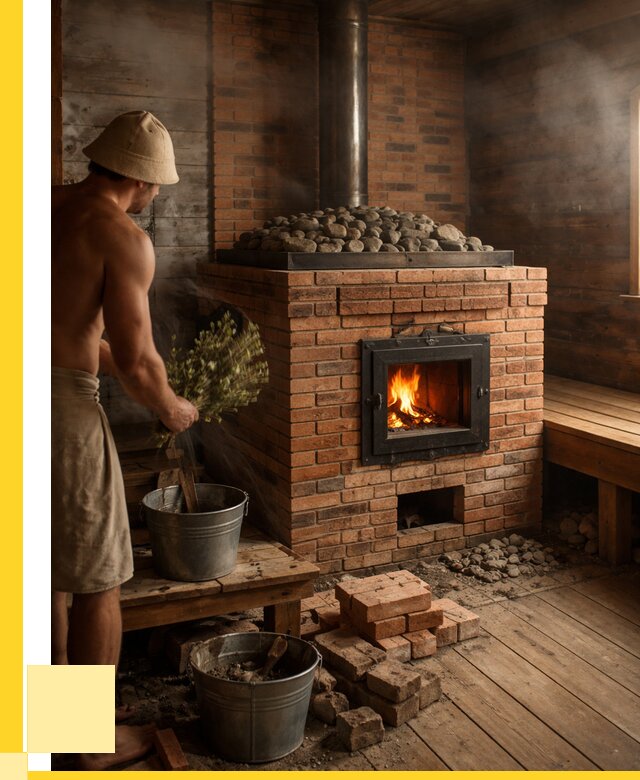 Кирпичные банные печи в Лыткарине от 92187 р. | ЭриданЛтк