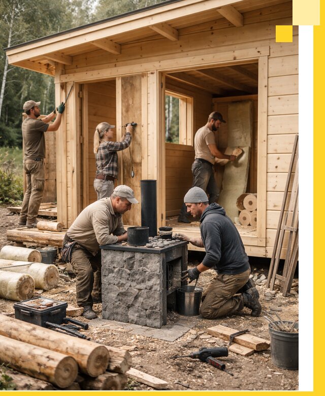 Купить баню под ключ в Лыткарине строительство монтаж отделка