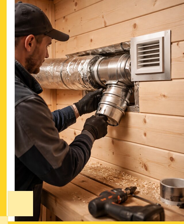 Монтаж вентиляции бани в Лыткарине от 12292 р. | ЭриданЛтк