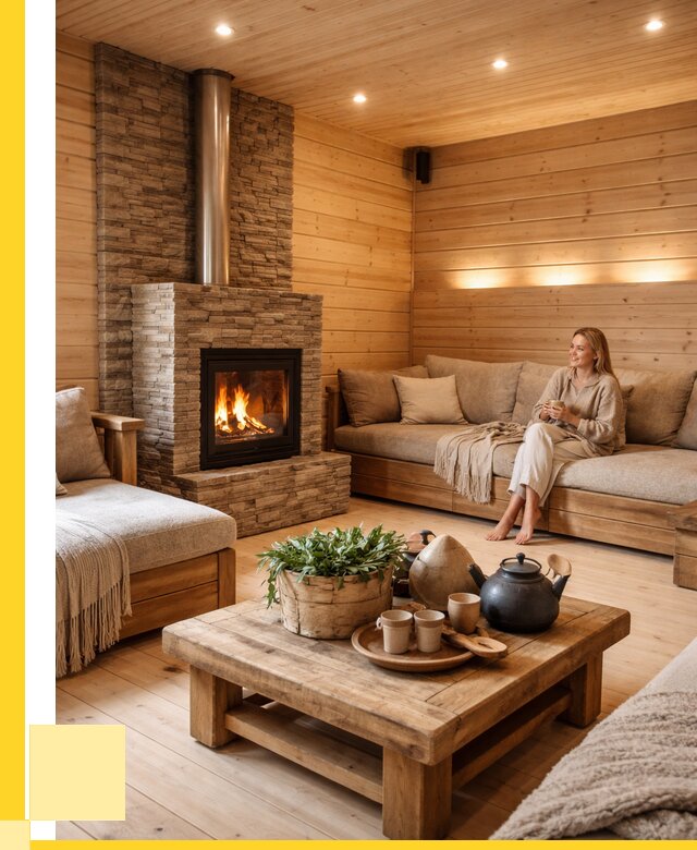 Проект бани с комнатой отдыха в Лыткарине от 35851 р. | ЭриданЛтк