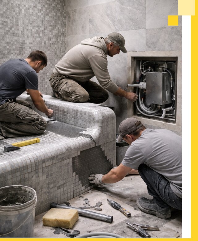 Проекты хамамов под ключ в Лыткарине и дизайн и строительство