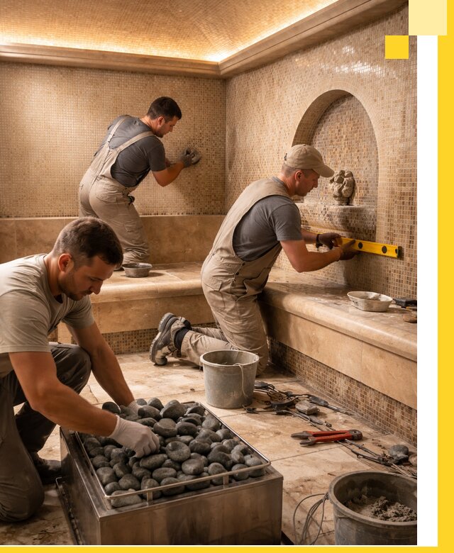 Проектирование и строительство хамама и сауны в Лыткарине