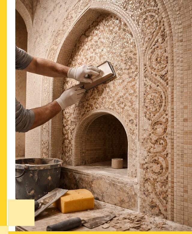 Мозаика для хамама в Лыткарине под ключ от 5122 р. | ЭриданЛтк