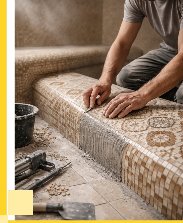 Плитка для хамама под ключ в Лыткарине от 3585 р. | ЭриданЛтк